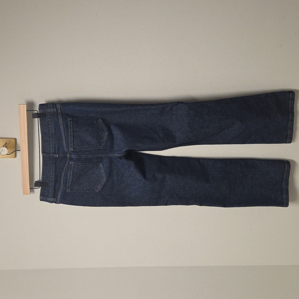 SPANXshape EveryWear Kick Flare Jeans, Women's Large Tall, "Raw Indigo" - Picture 5 of 8
